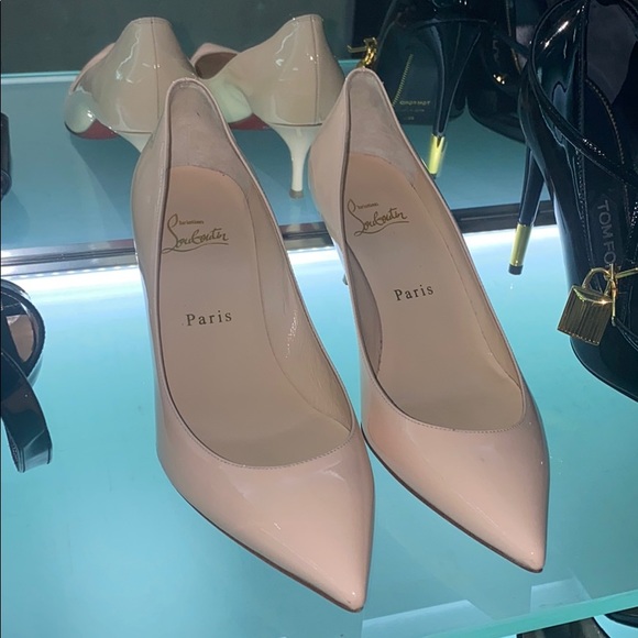 CHRISTIAN LOUBOUTINKate 55 leather pumps